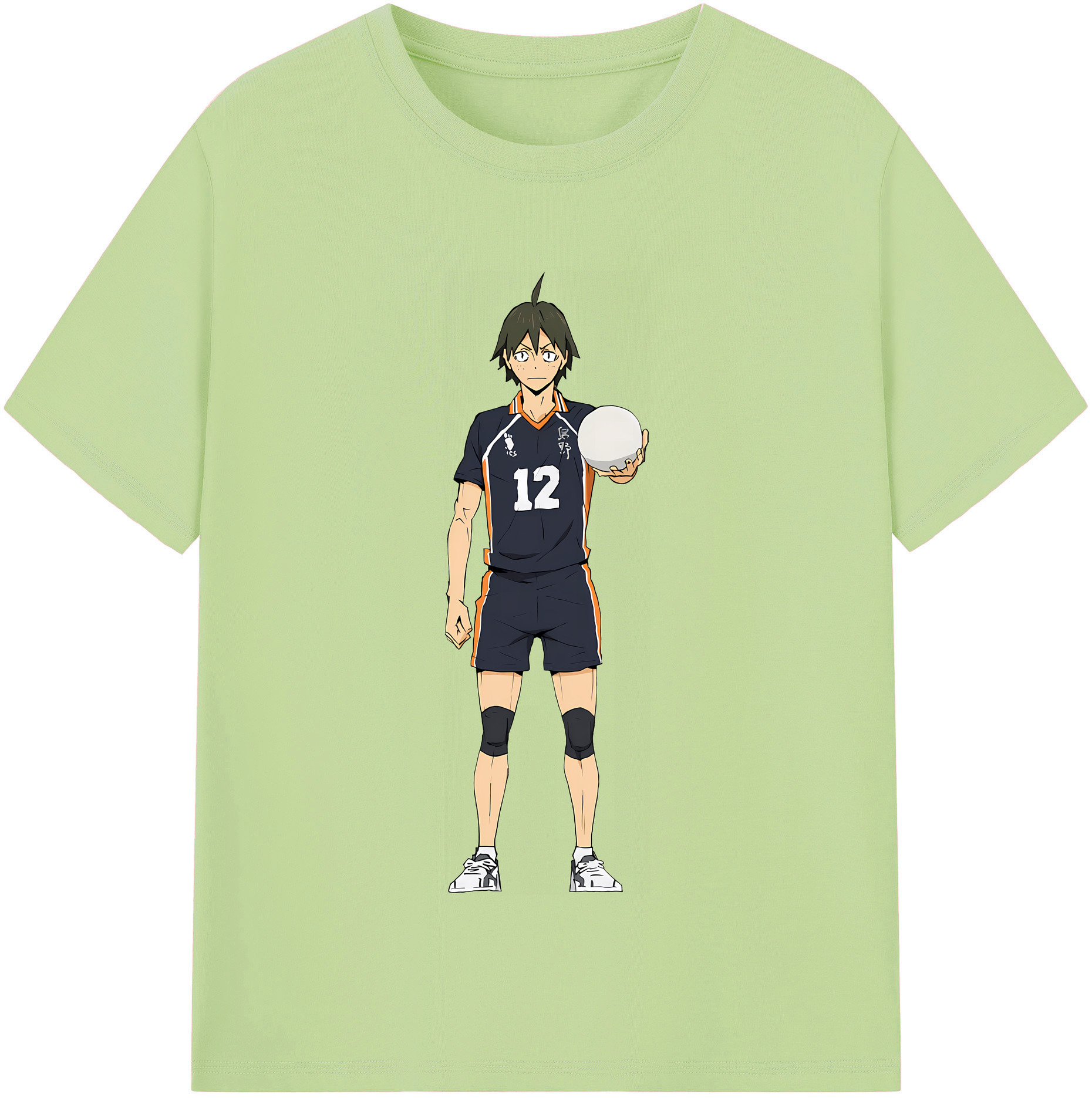 （画像用） ハイキュー!! Haikyu!! 綿100％半袖Tシャツ（フロントプリント）